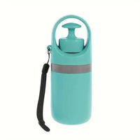 Tiktok-Viral! On-The-Go Poop Scooper Genius Leash-Clip Waste Bag Holder & Grabber for Dog Walking Portable Pet Poop Scooper with 1 Count Bag Dispenser for Outdoor Use